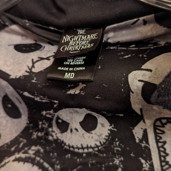 NWOT Jack Skellington Hot Topic Disney Jacket Laces Nightmare Before Christmas M - Picture 11 of 11